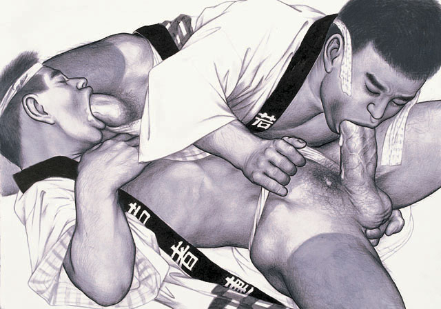 Japanese Gay Erotic Art 105